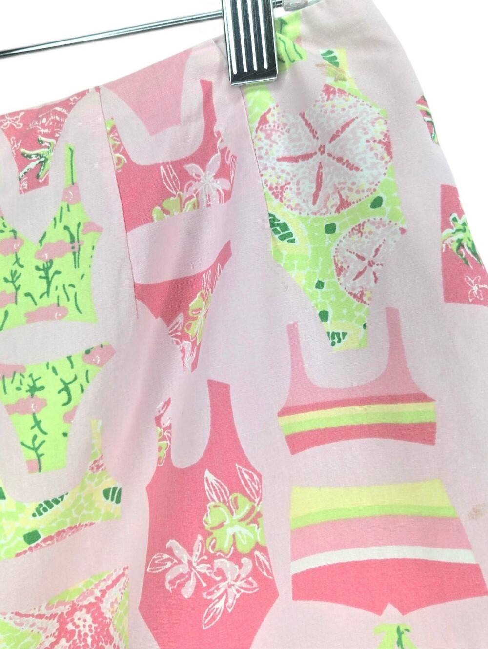 Lilly Pulitzer Cotton Skirt. Pink/green. Size 12 - Picture 7 of 9